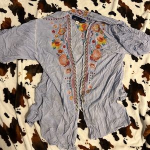 Flower cardigan